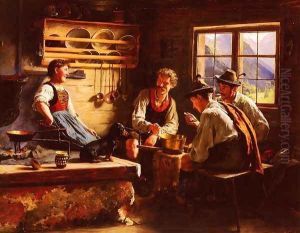 Kitchen Conversation by Emil Rau