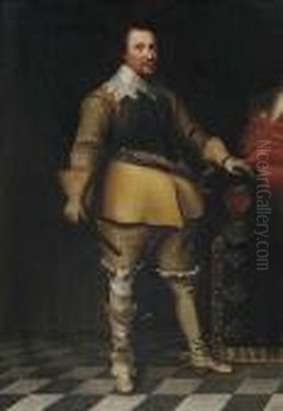 Portrait Of An Officer. - view 1