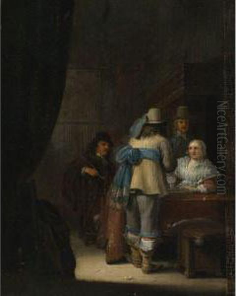 Figures In An Interior - view 1