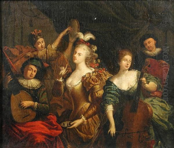 Musicians Merrymaking - view 1