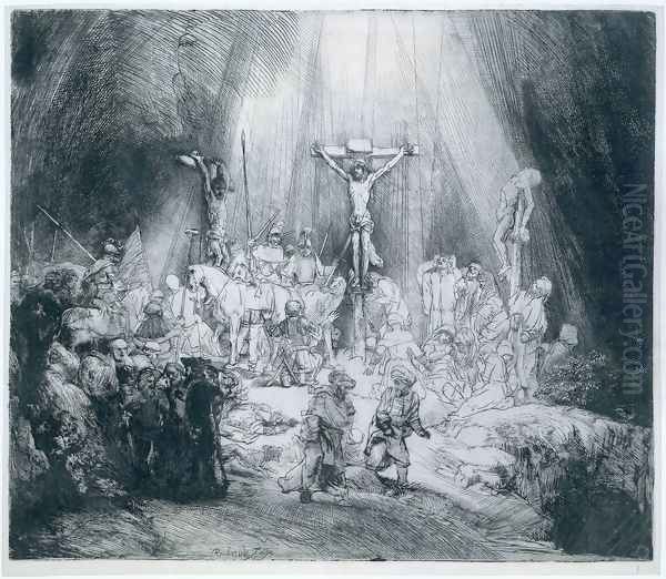 The Three Crosses - view 1