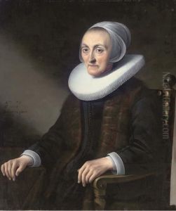 Portrait Of A Lady by Antonie Palamedesz