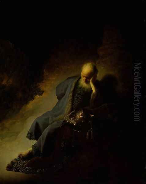 Jeremiah Lamenting the Destruction of Jerusalem - view 1