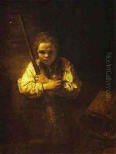 A Girl With A Broom 1651
