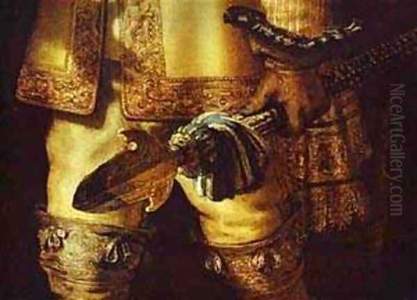 The Night Watch (The Militia Company Of Captain Frans Banning Cocq And Of Lieutenant Willem Van Ruytenburgh) Detail 1642 - view 1