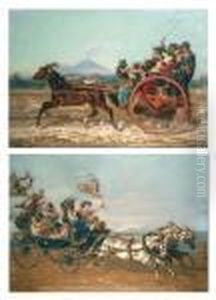 A) Corricolo Napoletano - B) Il Ritorno Dalla Festa