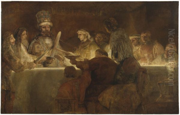 The Conspiracy Of Claudius (Or Julius) Civilis 1661 - view 1