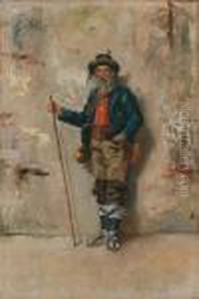 Attributed Shepherd From The Abruzzo - view 1