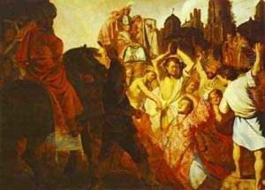 The Martyrdom Of St Stephen 1625