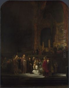 Christ And The Woman Taken In Adultery 1644