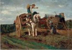La Vendemmia by Giuseppe Palizzi