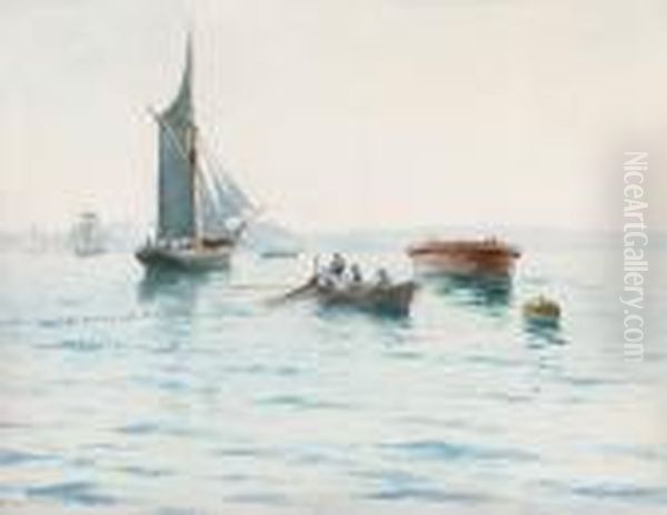 Fiskebat Lagger Ut Nat - view 1