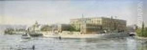 Utsikt Mot Stockholms Slott by Anna Palm De Rosa