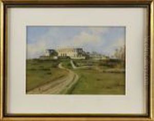 Borgholms Slottsruin by Anna Palm De Rosa
