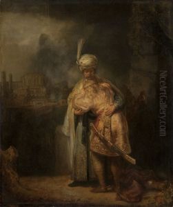 Departing Of David And Jonathan 1642