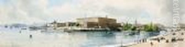 Vy Over Stockholms Slott - view 1