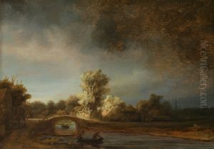 Landscape with a Stone Bridge 1638