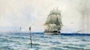 Fregatten Vanadis Utanfor Landsort