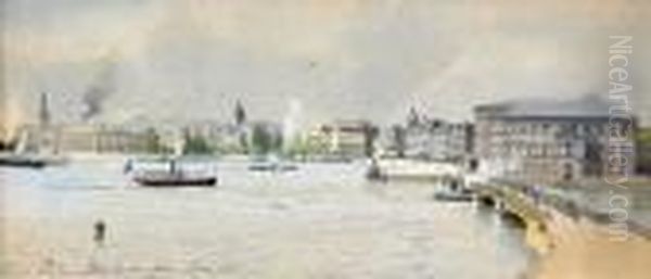 Stockholm Fran Skeppsholmen - view 1