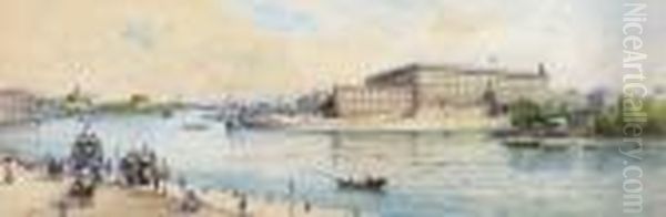Vy Mot Stockholms Slott - view 1
