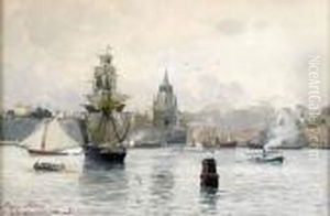 Stockholm Fran Skeppsholmen by Anna Palm De Rosa