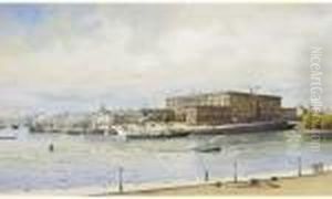 Palais Royal De Stockholm. by Anna Palm De Rosa
