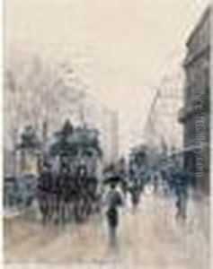 Place Du Palais Royal by Anna Palm De Rosa