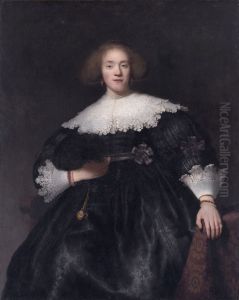 Portrait of a Young Woman with a Fan 1633