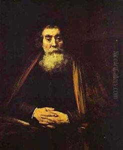 Portrait Of An Old Man (The Rabbi) 1664 65