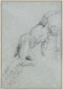 Homme Nu Assis, Figure