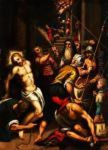 Geisselung Christi by Acopo D'Antonio Negretti (see Palma Giovane)