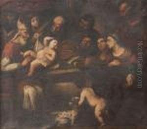 Circoncisione by Acopo D'Antonio Negretti (see Palma Giovane)