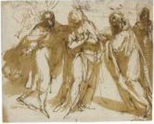 The Meeting Of Joachim And Anna