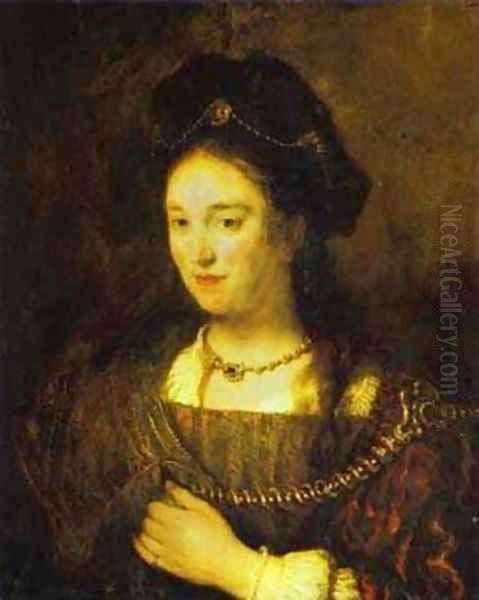 The Artists Wife Saskia 1643 - view 1