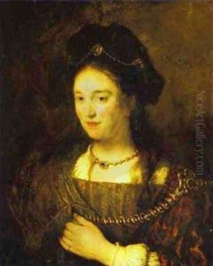 The Artists Wife Saskia 1643