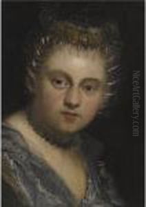 Portrait Of A Young Lady, Head And Shoulders
