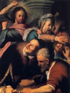 Christ Drives Money Changers From The Temple 1626