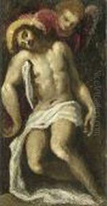 Compianto Sul Cristo Morto by Acopo D'Antonio Negretti (see Palma Giovane)