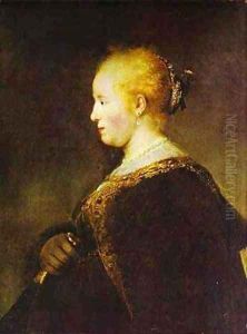 Portrait Of A Young Woman With The Fan 1632