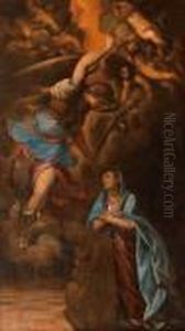 Annunciazione by Acopo D'Antonio Negretti (see Palma Giovane)