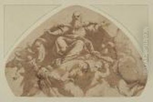 Majesty Of God by Acopo D'Antonio Negretti (see Palma Giovane)