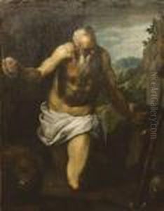 San Gerolamo Penitente by Acopo D'Antonio Negretti (see Palma Giovane)