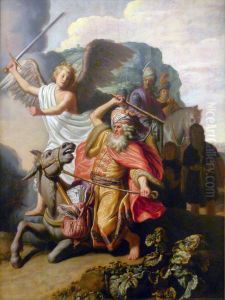 The Ass Of Balaam Talking Before The Angel 1626