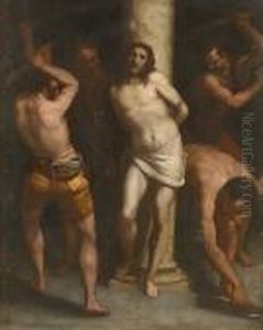 The Flagellation by Acopo D'Antonio Negretti (see Palma Giovane)