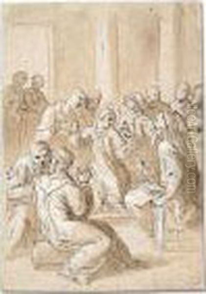 Christ Disputing With The Doctors - view 1