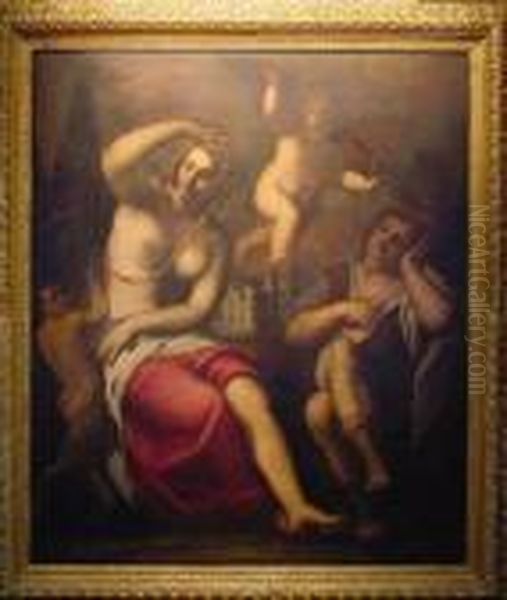 Venus At Her Toilet - view 1