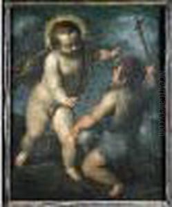 L'enfant Jesus Et Saint Jean-baptiste