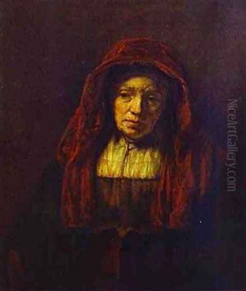 Portrait Of An Old Woman 1654 - view 1