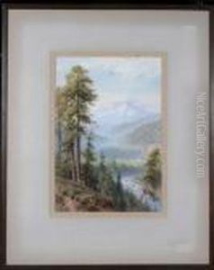 Mount Shafta - Evening by Harry Sutton Palmer
