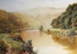 A Summer River Landscape A Summer River Landscape